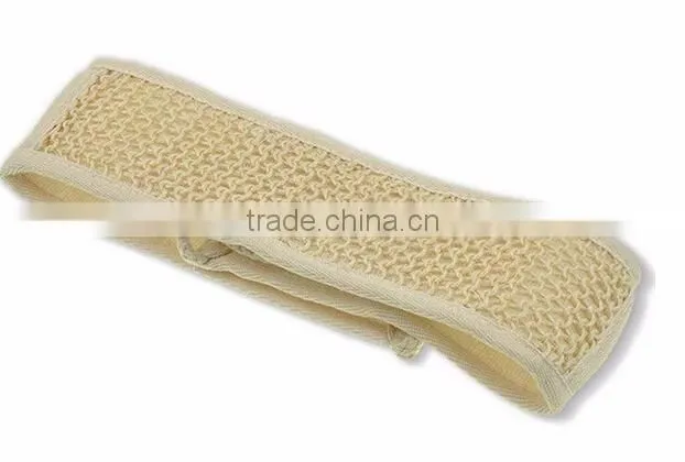 cy292 Exfoliating Loofah Back Scrubber Shower Bathtub Bakblade Body Sponge for Men and Women with handles and Bar Soap Pocket