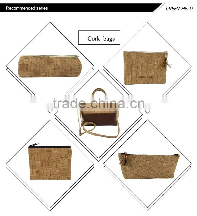 New style and beautiful cork shopping bag