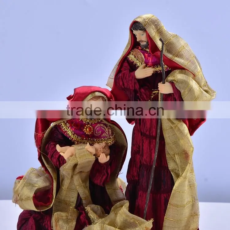 Custom Christmas decoration nativity set figurine