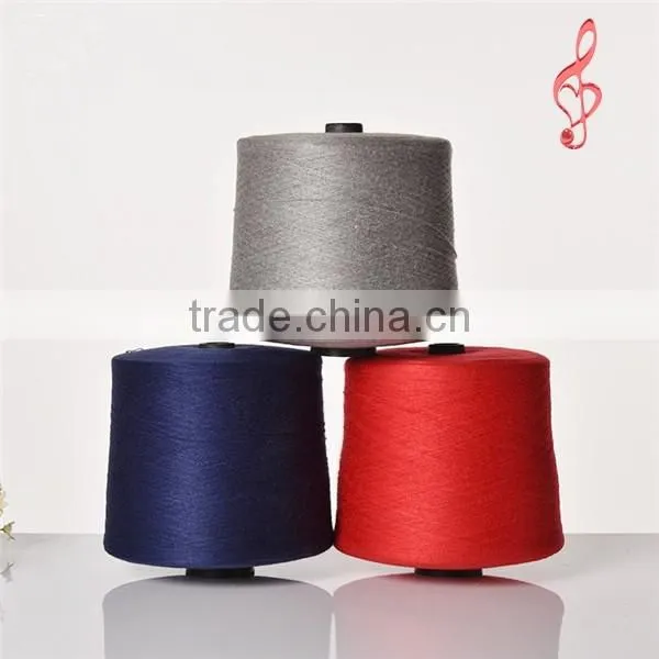 Cotton nylon blended yarn 32s dyed yarn 70/50