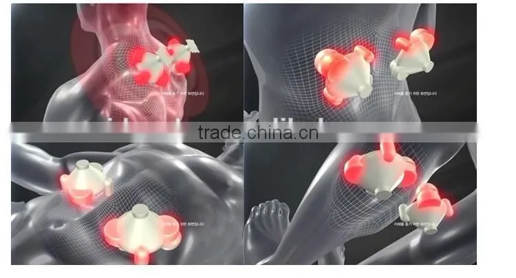 Rechargeable kneading neck massage machine to massage neck shoulder pain healax neck and shoulder massager