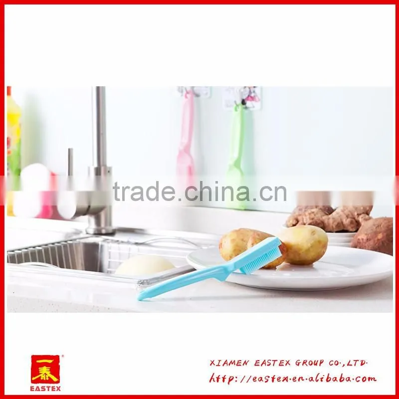 High Quality Plastic Fruit and Vegetables Cleaning Brush