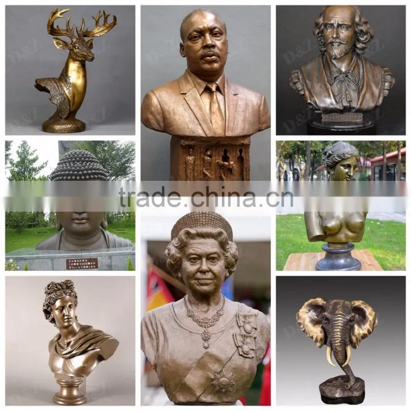 famous Musician beethoven bust bronze statue for Music theatre