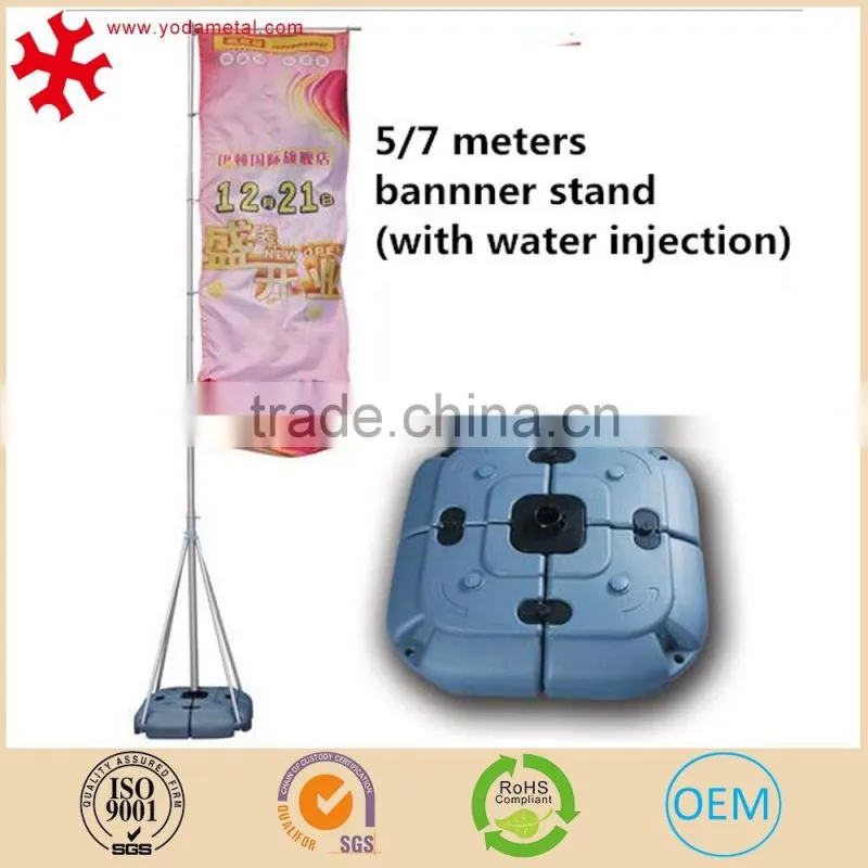 Outdoor advertising double side metal roll up banner for trade show
