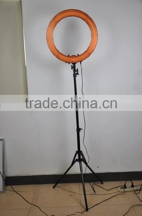 18" RING LIGHT Dimmable Camera Photo/Video 18 inches/48 centimeters Outer 55W 240 Pieces LED SMD Ring Light 5500K Dimmable Ring