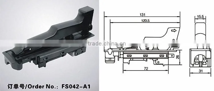 fs042 ac angle grinder trigger switches 12A power tool accessories switch repair with self locking for BS 20-180 22-180 24-180