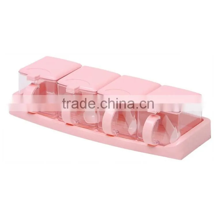 Kitchen Plastic Waterproof Tools Boxes Seasoning Box