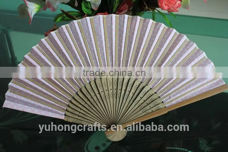 Personalized cloth folding fans