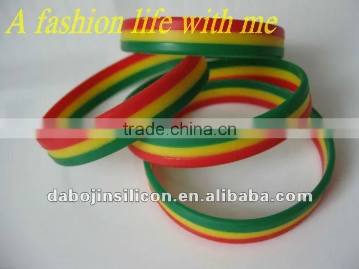 Ghana flag silicone hand bands national day souvenirs