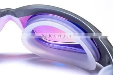 Silicone oem anti fog custom design waterproof wholesales swimming goggles