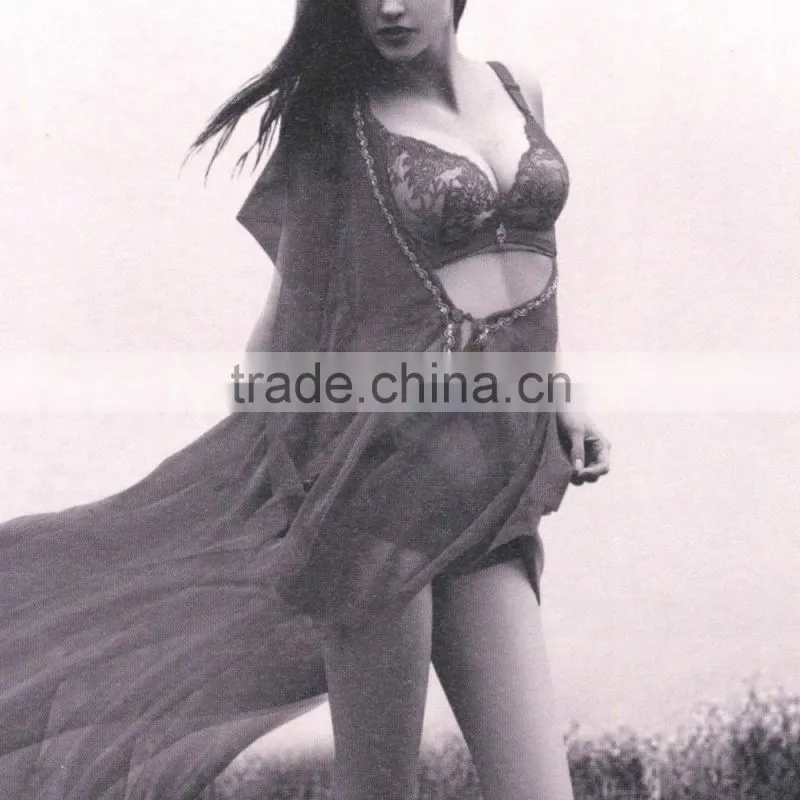 Lady underwear and panty new design push up bra sexy lingerie hot style
