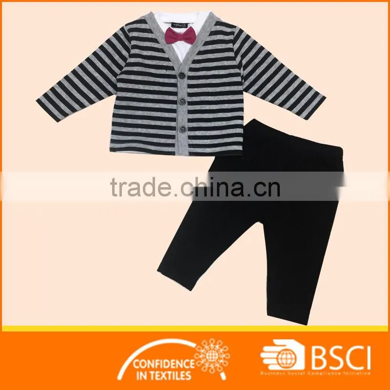 Infant baby boy wear boy kids clothing set suits formal gentalman wear