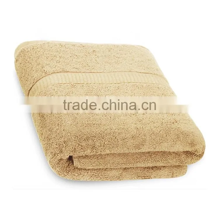 Wholesale oem knitted latest cheap custom plain design cotton bath towel