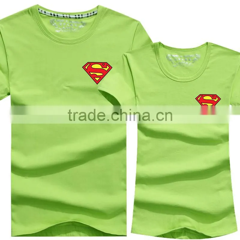 Wholesale High Quality 100% Cotton Love Couple T- Shirt Design