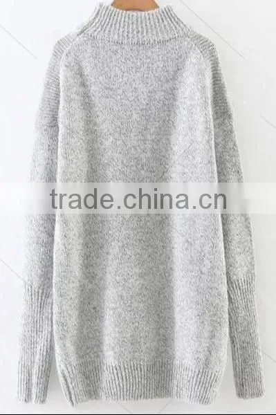 2017 Latest Design Top Woolen Ladies Sweater
