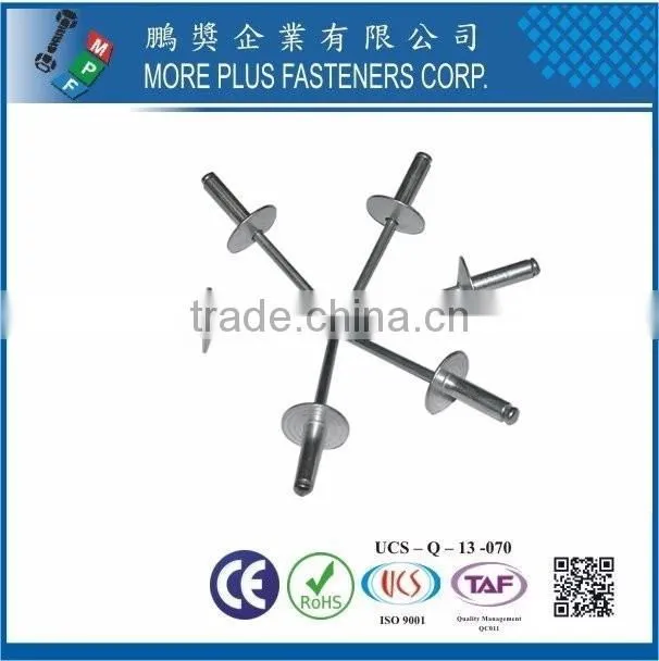 Made in Taiwan Stainless Steel Copper Brass Structural Steel Monobolt Rivet