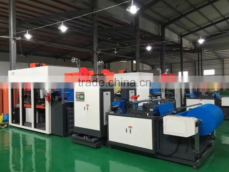 nonwoven fabric box bag making machine