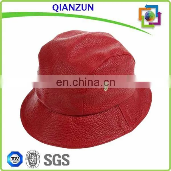 High Quality Custom Red Cheap Bucket Hats/Bob Hat