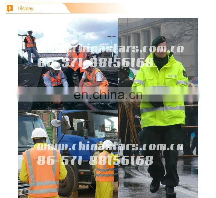 Hi vis EN471 reflective rain pant