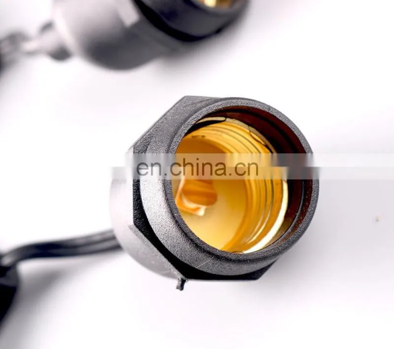 Holiday festival use outdoor colorful string lights for stage garden street decoration