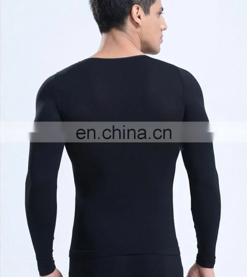 Men Body Shaper Sculpting Long shirt