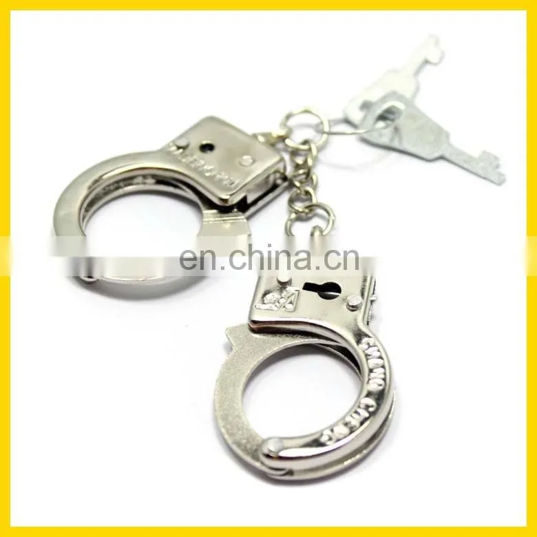 promotional mini handcuff keychain wedding gift