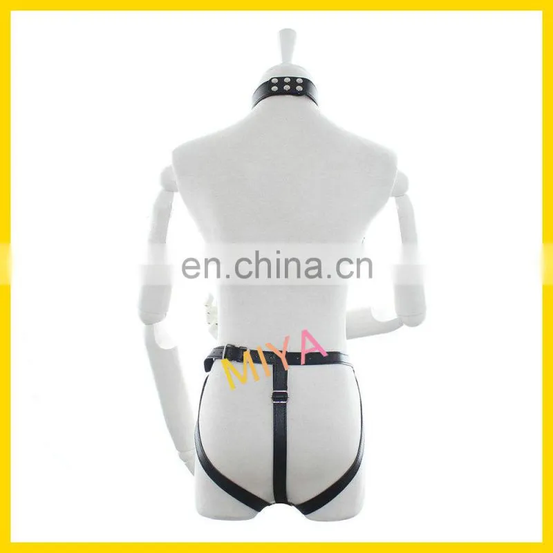 2015 new arrival full body harness leather sex harness