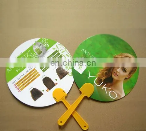 kids paper hand fan
