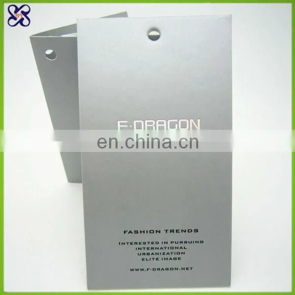 garment hangtag/apparel hangtag/custom hangtags