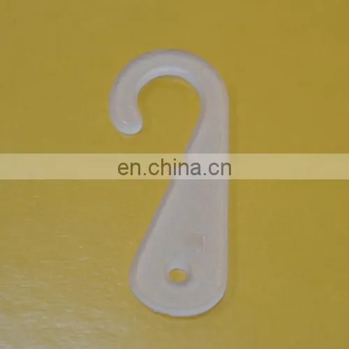 Plastic J shape sock hook/ J clips/ J hook