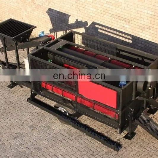 HPC Mobile Gold Trommel Washing Plant mini mobile gold washing plant