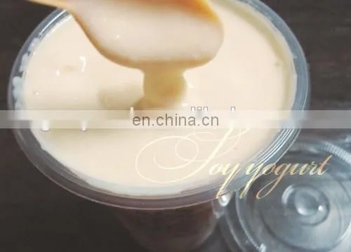 Industrial soya yogurt processing plant