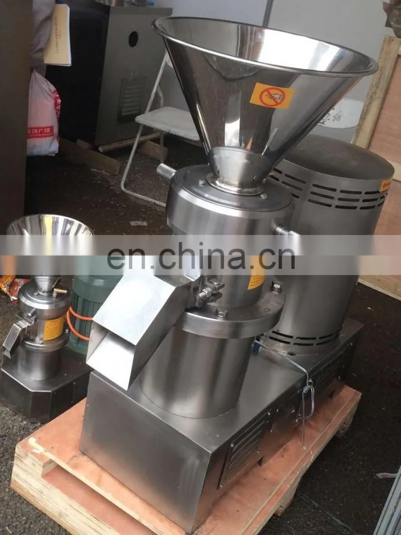 Commercial Mango Pineapple Jam Maker Pistachio Seseme Tahini Tamarind Paste Grinding Small Peanut Butter Making Machine