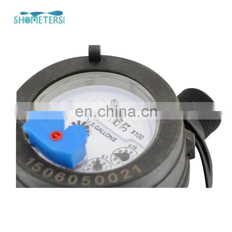 Impulse transfer vertical Flow Water Meter