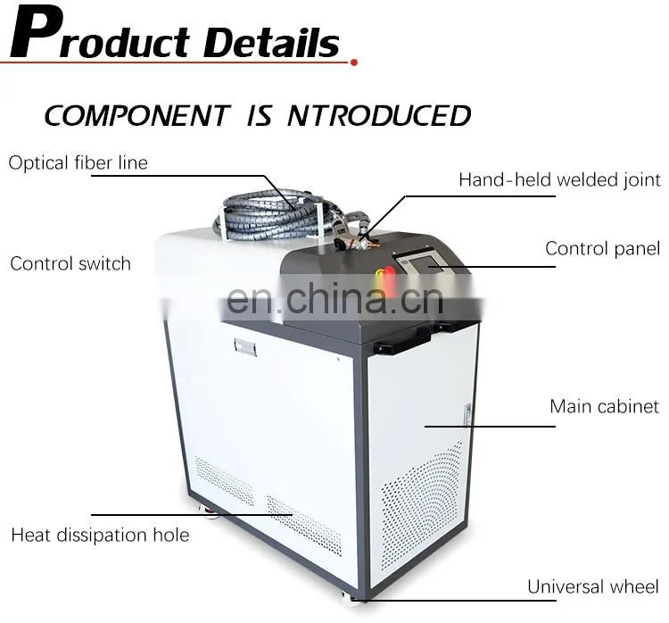 Economical European Quality Spot Welding Mold metal repair Fiber Laser Welding Machine