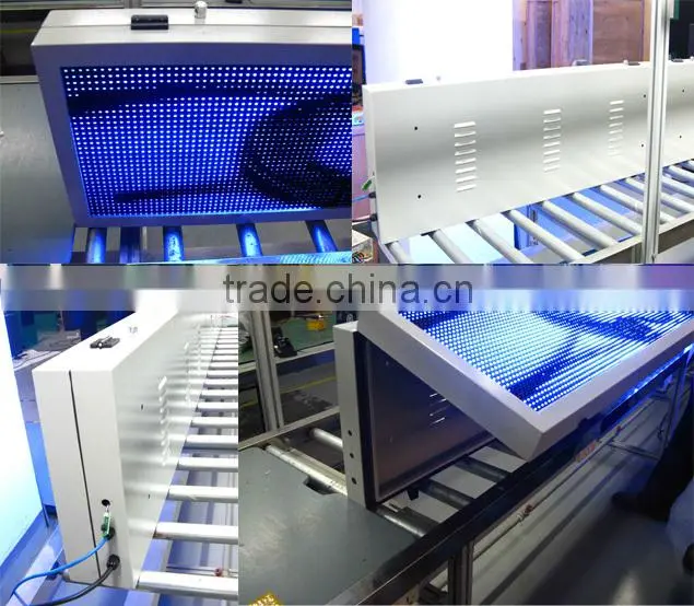 p10 outdoor blue led signs china, programmable digital led sign board