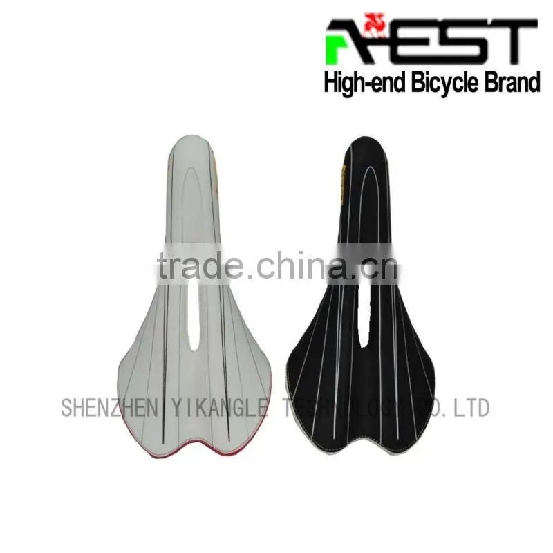 Professional Manufacturer !!! AEST Leather Bicycle Saddle On Hot Sales,comfortable bicycle saddle