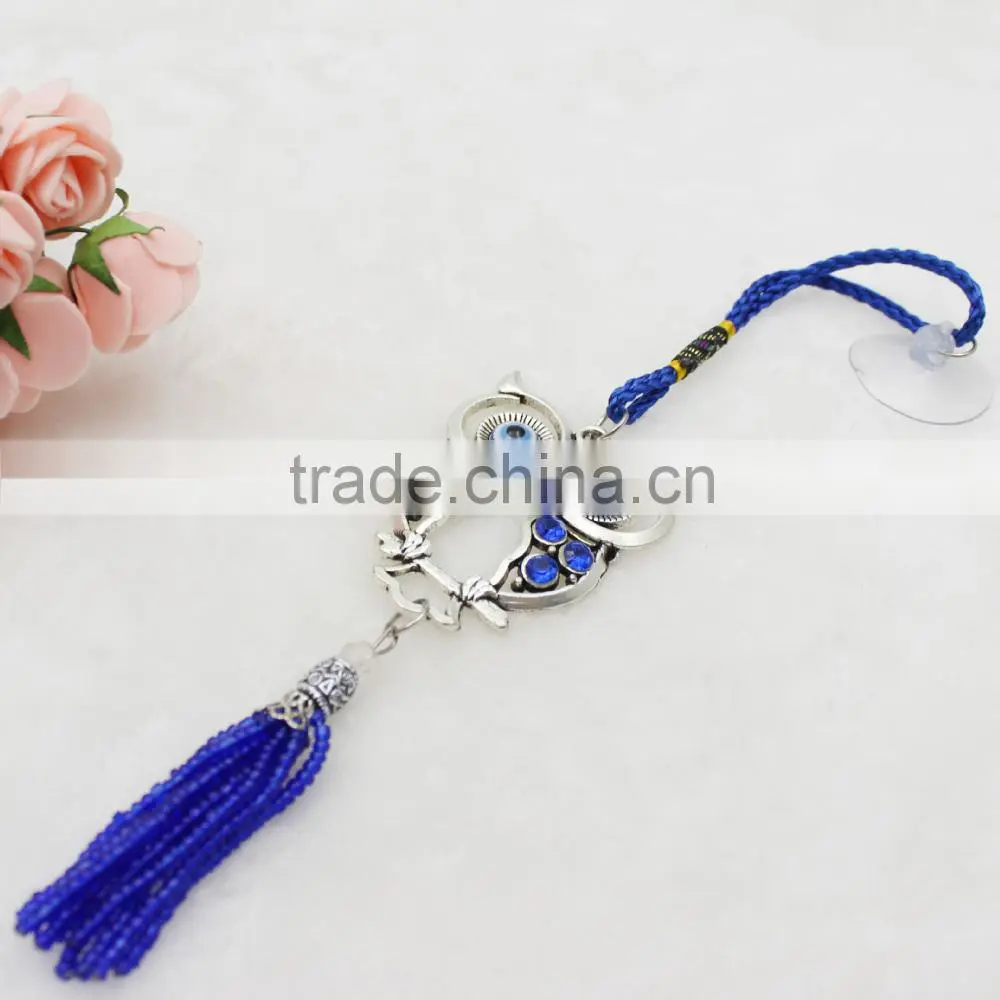 Islamic Wholesale Metal Owl Gift Pendant Keychain