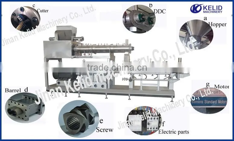 Fully Automatic Textured Soy Protein Production Machine