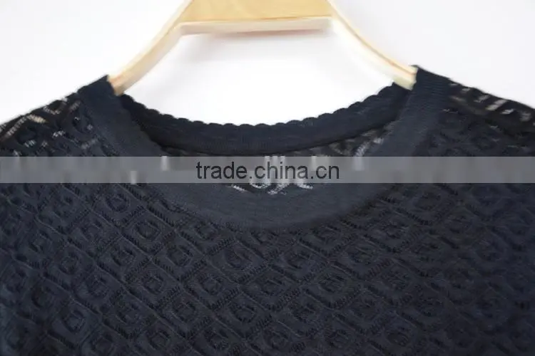Women Pullover Round Neck Sweater Summer Breathable Sweater for Women