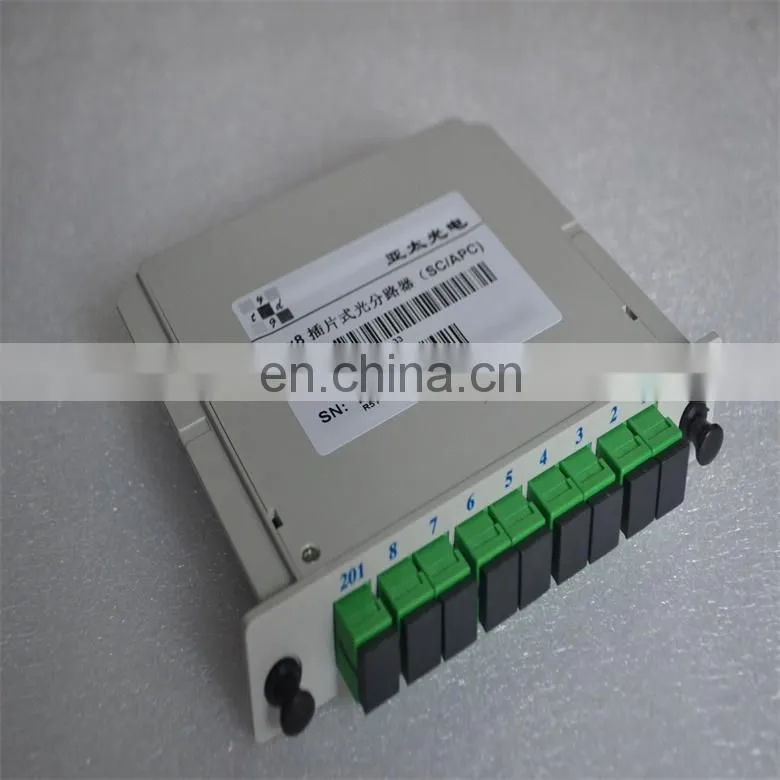 YaTai type c sc connector wdm 1x16 way fiber optic optical plc splitter