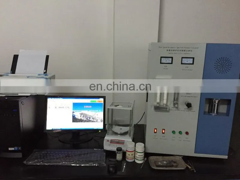 High-Frequency Infrared Multi-Element Analyzer Organic Carbon and Sulfur Analyzer