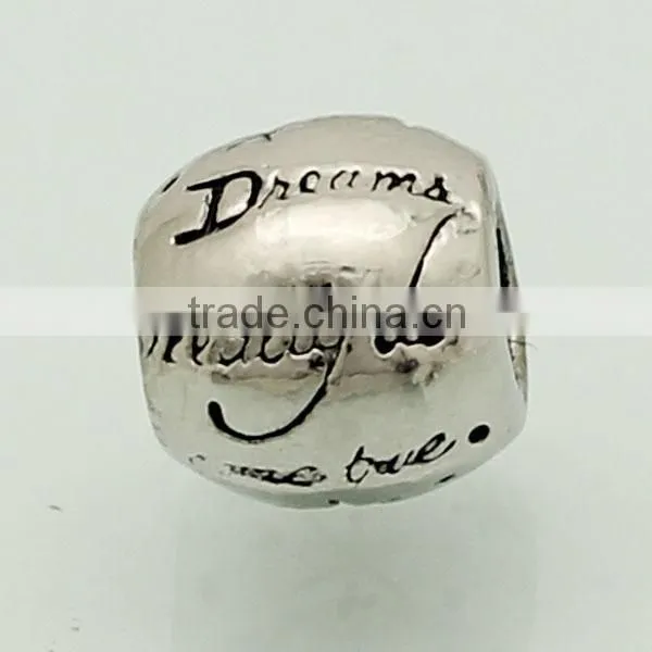 best bracelet beads metal beads letter beads