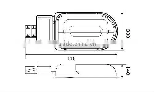 HB 100-300V 80-250W induction lamp induction street lighting