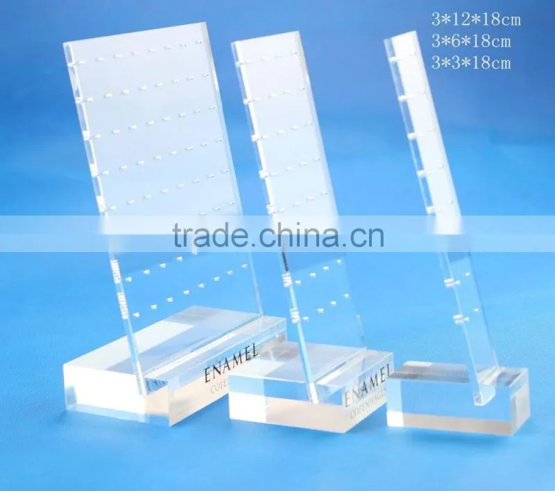 Color Brilliancy Acrylic Earring/Necklace Holder Bracelet/Ring Rack TJW010-2