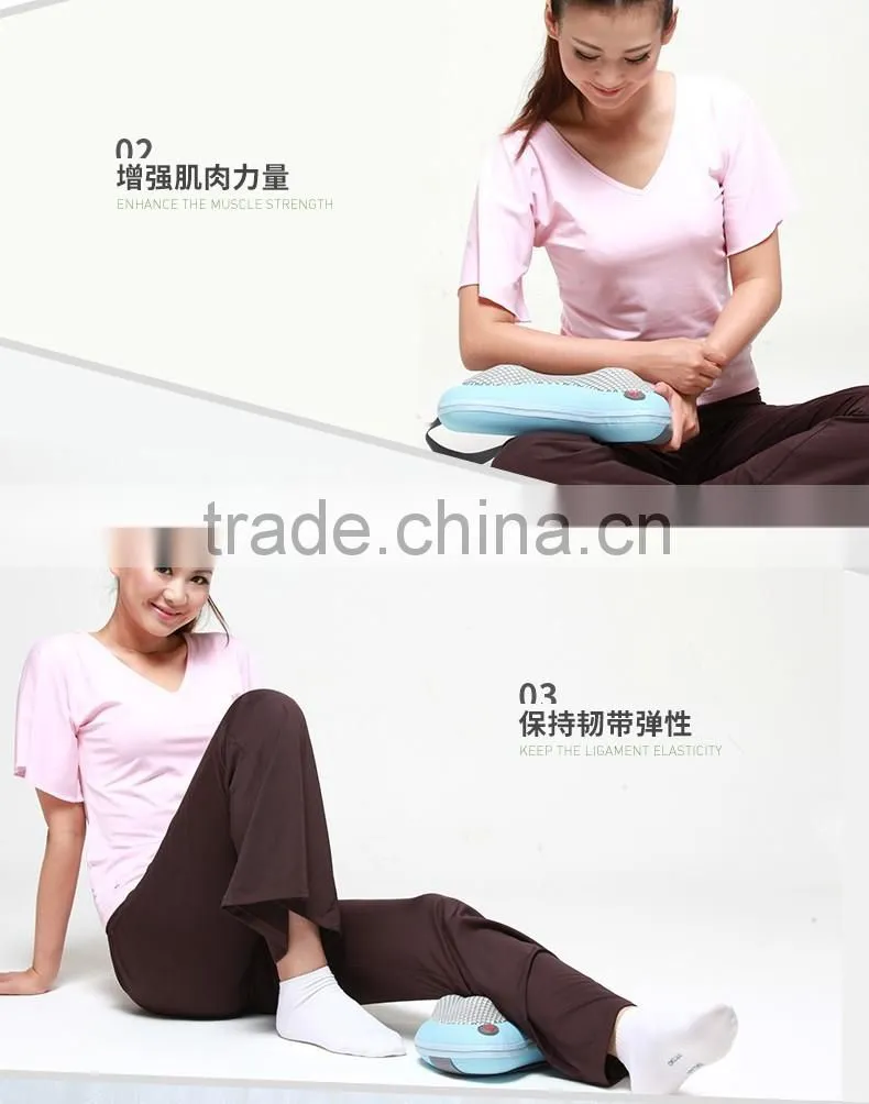 new design kneadind shiatsu massage pillow/vibration neck massage pillow with CE,RoHs certified for home/car/office