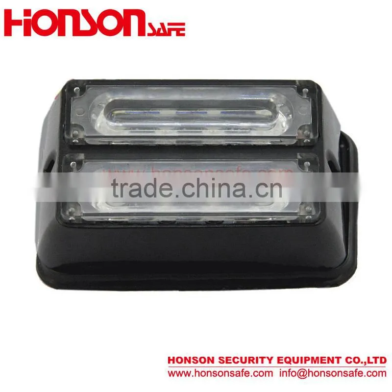 12V 1W LED Warning Grille Vehicle Surface Mount Emergency Light HF-241