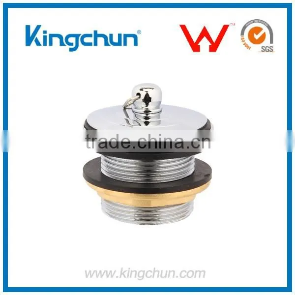 Watermark Western Style chrome plated waste basin metal plug drain sink accessories(K245-M)