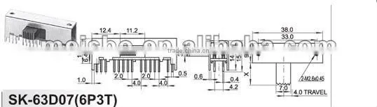 CCC slide pole mount circuit breaker