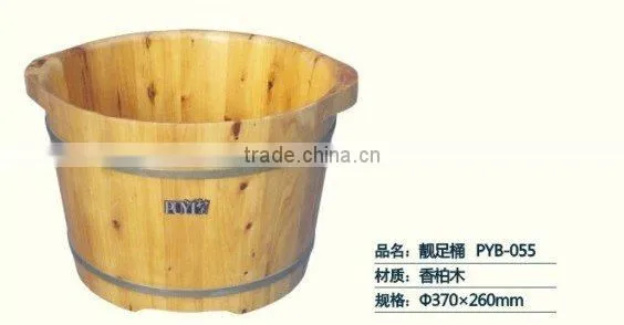 Foot Prettified Barrel Wooden Footbath Barrels